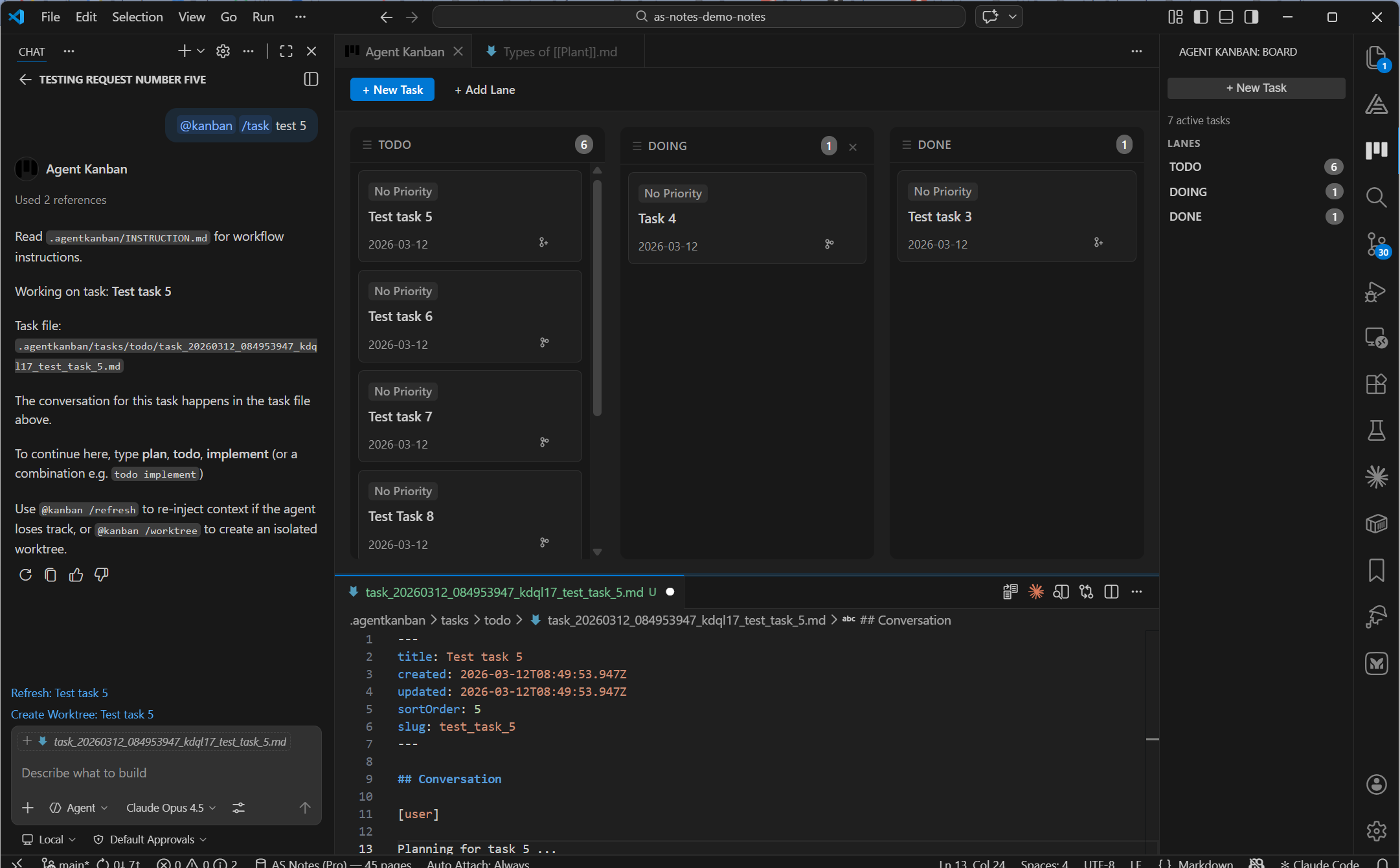 VS Code Agent Kanban Board