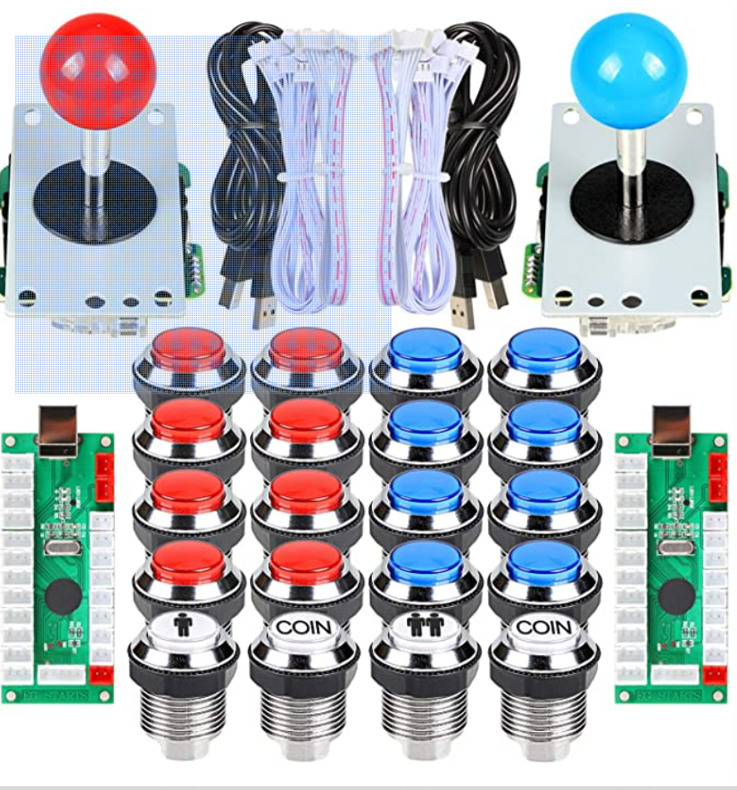 Arcade Joystick and Buttons